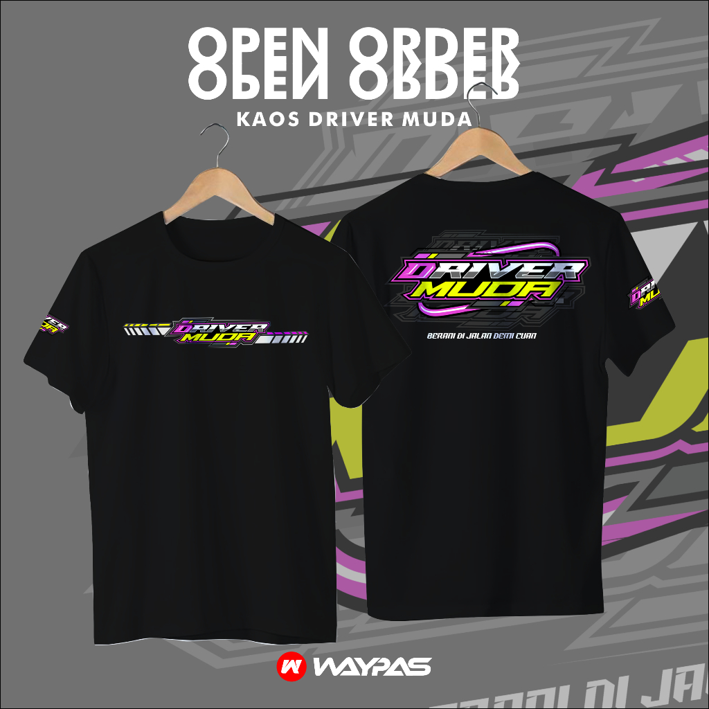 Kaos Driver Muda kaos kata