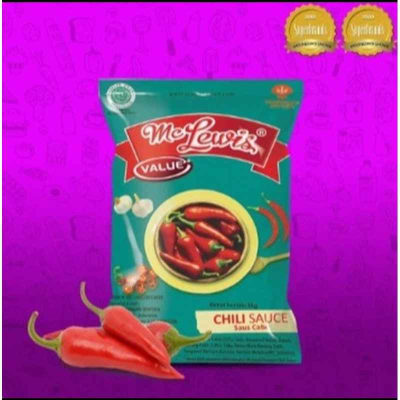

MC LEWIS CHILI SAUCE 1 kg | SAUS CABE MC LEWIS