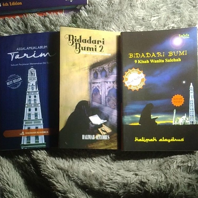 Ramah Lingkungan satu paket 3 buku assalamualaikum tarim  bidadari Bumi jilid 1  2  9 kisah wanita s