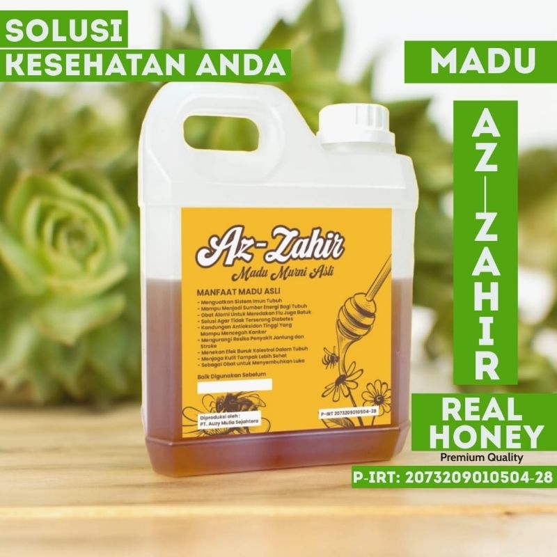 

Madu Az-Zahir Real Honey 1 kg - Solusi Kesehatan Anda