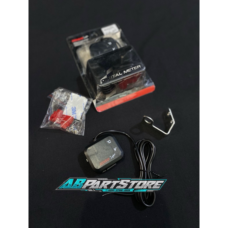VOLTMETER KOSO AKI VOLTMETER KOSO 2IN1 VOLTMETER CAS HP VOLTMETER KOSSO VOLTMETER KOSO 3 in 1