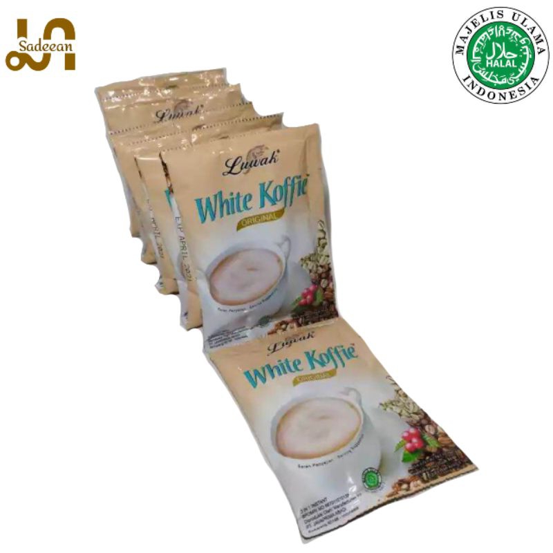 

Luwak White Coffe 20 g 1 renteng 10 pcs