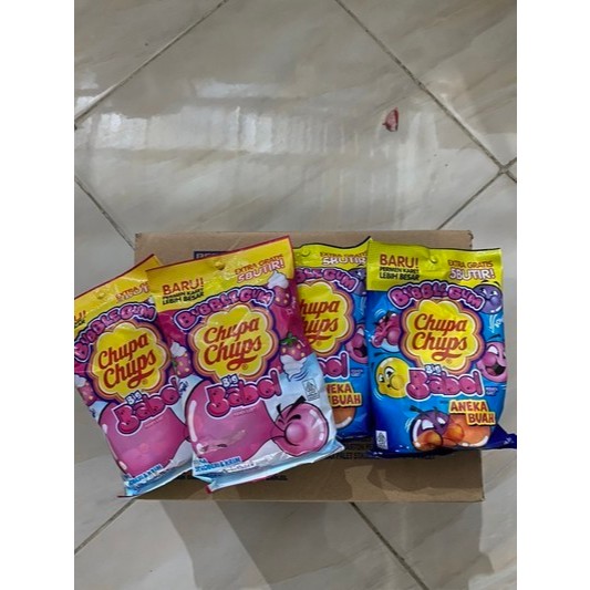 Permen Big Babol Chupa Cups Permen Karet isi 40