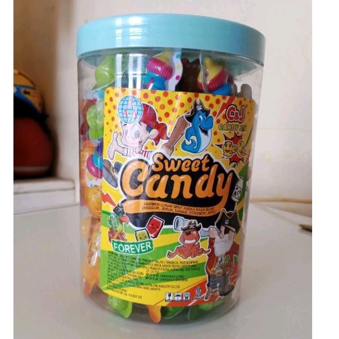 

PERMEN LUNAK BENTUK DOT SWEET CANDY isi 120 pcs