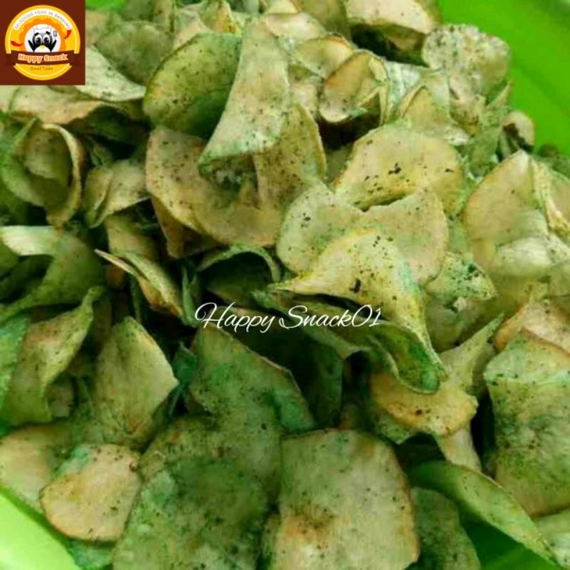 

Keripik Singkong Cabe Ijo Riki Cimahi Pojok Bandung 250g