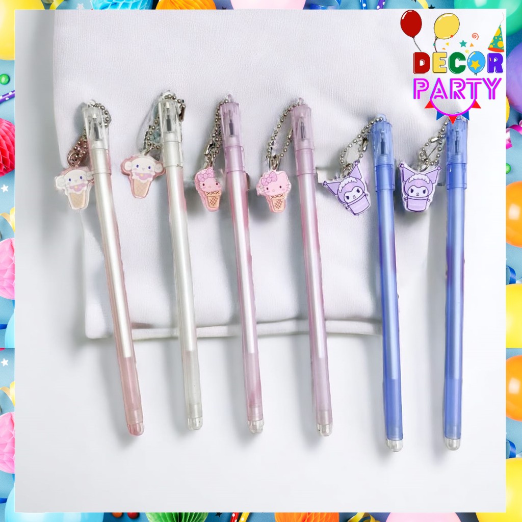 

DP Pulpen Gantungan Motif Kartun Lucu Aesthetic Pen Lucu Bolpoint Karakter Pena Gel Bolpen Unik Alat Tulis Kantor