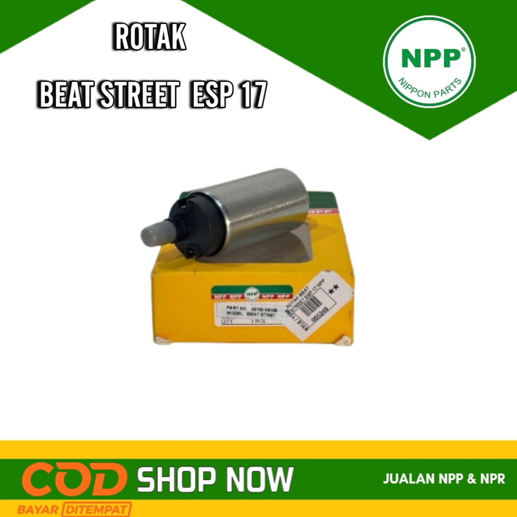 ROTAK BEAT STREET ESP 17 NPP// ROTAK ROTAX DINAMO FULL FUEL PUMP BEAT STREET ESP 2017