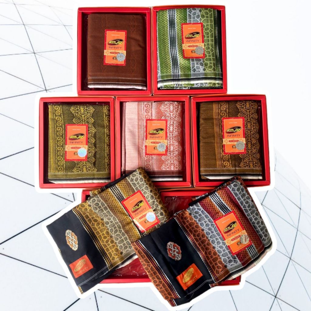 Sarung Atlas Infinity Jacquard Songket / Sarung Atlas Infinity Songket / Sarung Tenun / Sarung Atlas