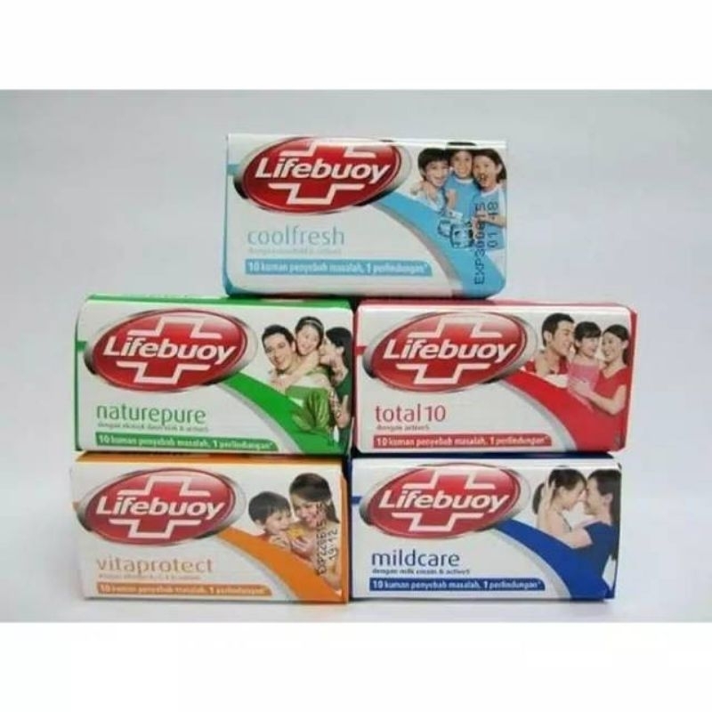 Lifebuoy sabun batang 100g isi 4 ( Ukuran BESAR)