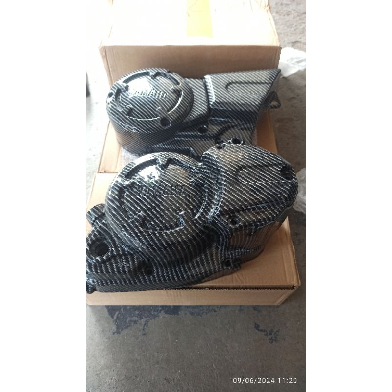 BAK KALTER RX KING NEW CARBON KARBON KANAN KIRI BLOK RXKING BAK KOPLING RX KING