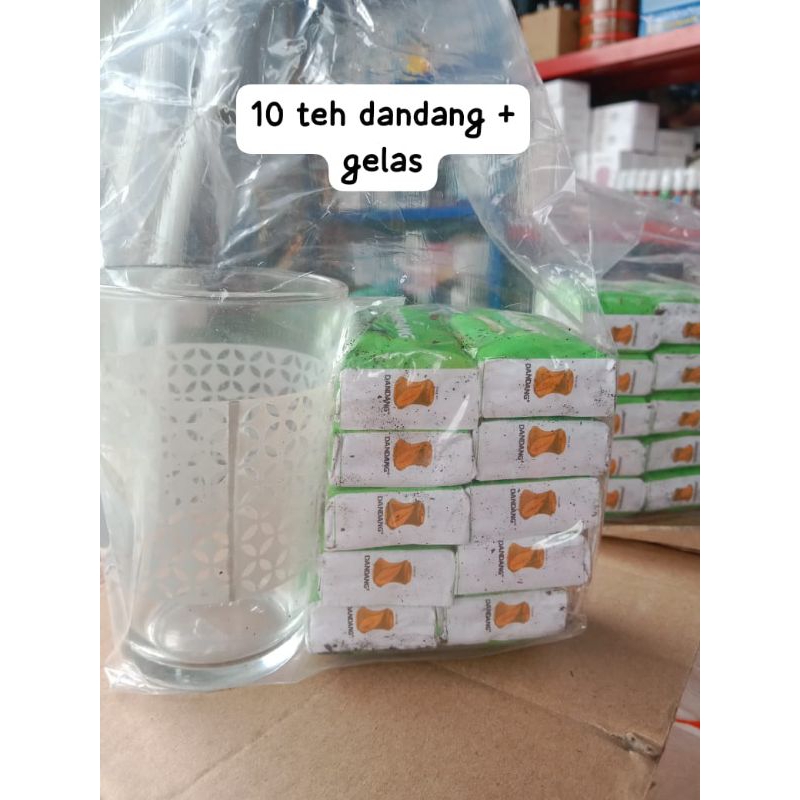 

TEH DANDANG TABUR ISI 10PCS FREE GELAS CANTIK