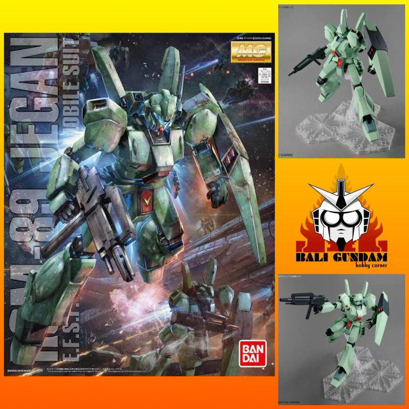 MG 1/100 RGM-89 JEGAN Bali Gundam Hobby Corner Bandai Original