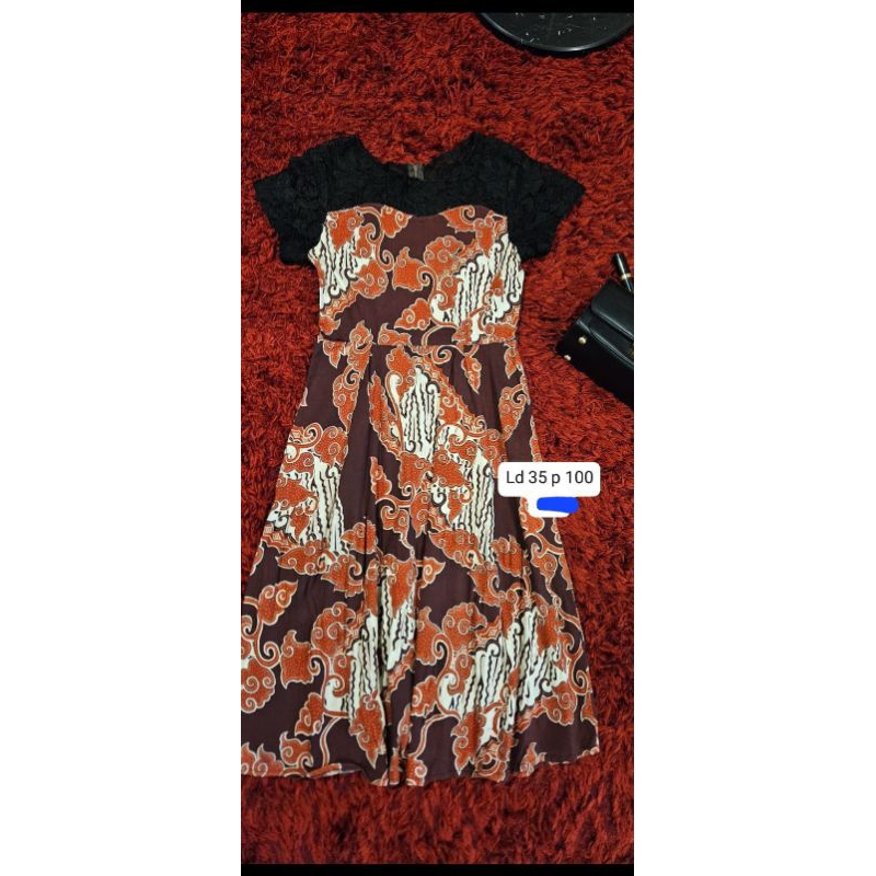 dress batik by batik keris