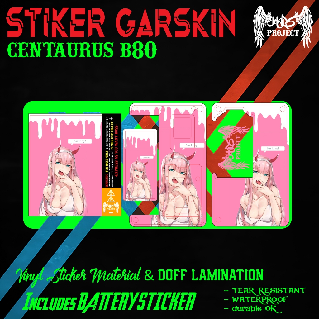 

STIKER INNER ZERO TWO DARLING IN THE FRANXX