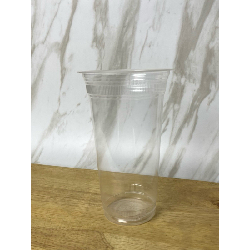

Piscoklegit_ (Isi 50) Cup Gelas Datar 22 Oz Cheria Bening Es Teh Cup Jumbo Tebal