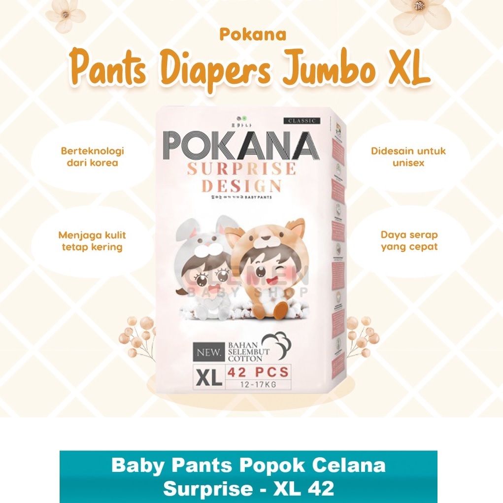 Pokana pants XL42 / pokana mega pack / pokana jumbo / pempes pokana
