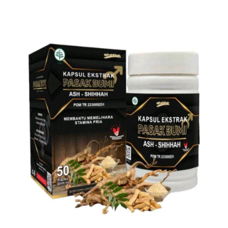 (BPOM) Ekstrak Pasak-Bumi As shihhah 50 kapsul ORIGINAL