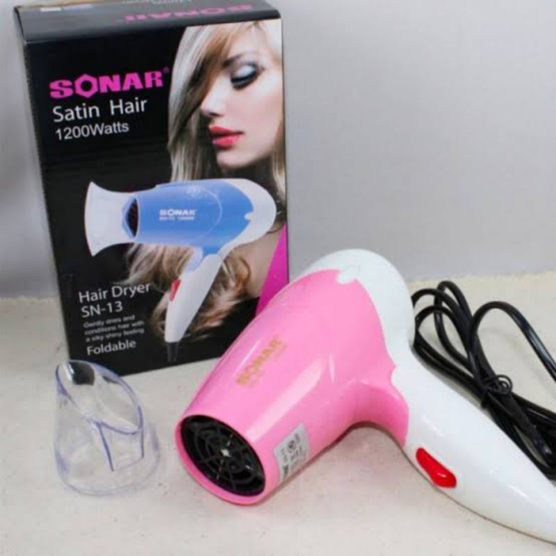 Sonar SN 13 Hair Dryer Lipat - Alat Pengering Rambut Portable