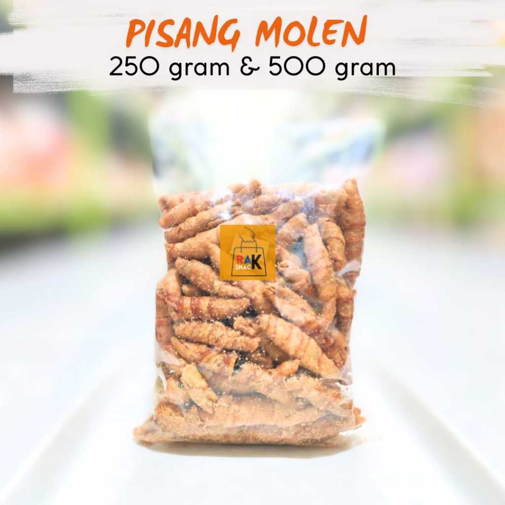 

Pisang Molen Mini 250 500gr | Pisang Molen Crispy | Snack Murah Kemasan Ekonomis
