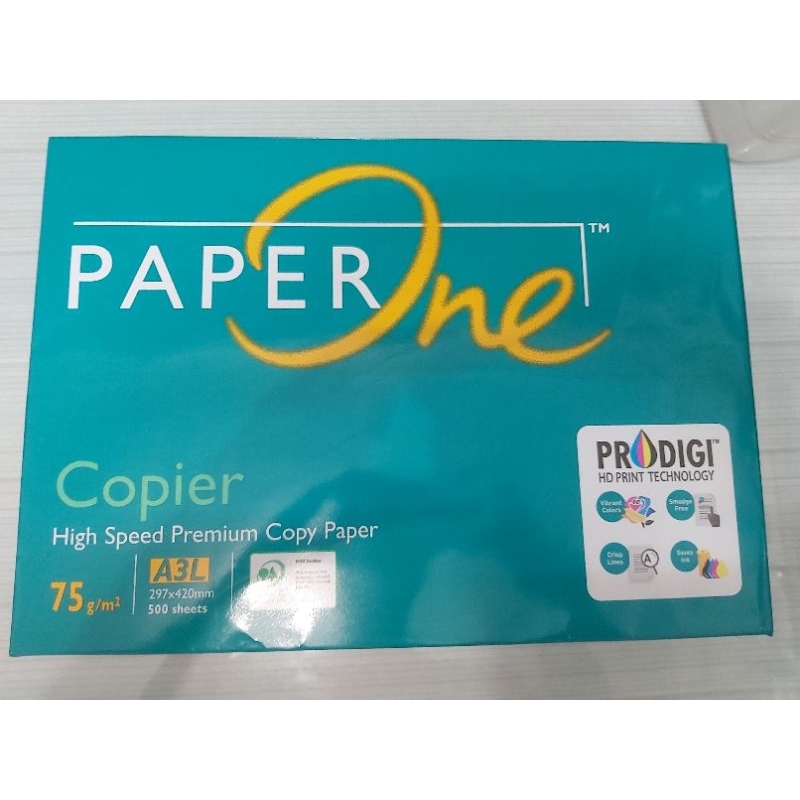 

Hvs A3 75 gr Paper one
