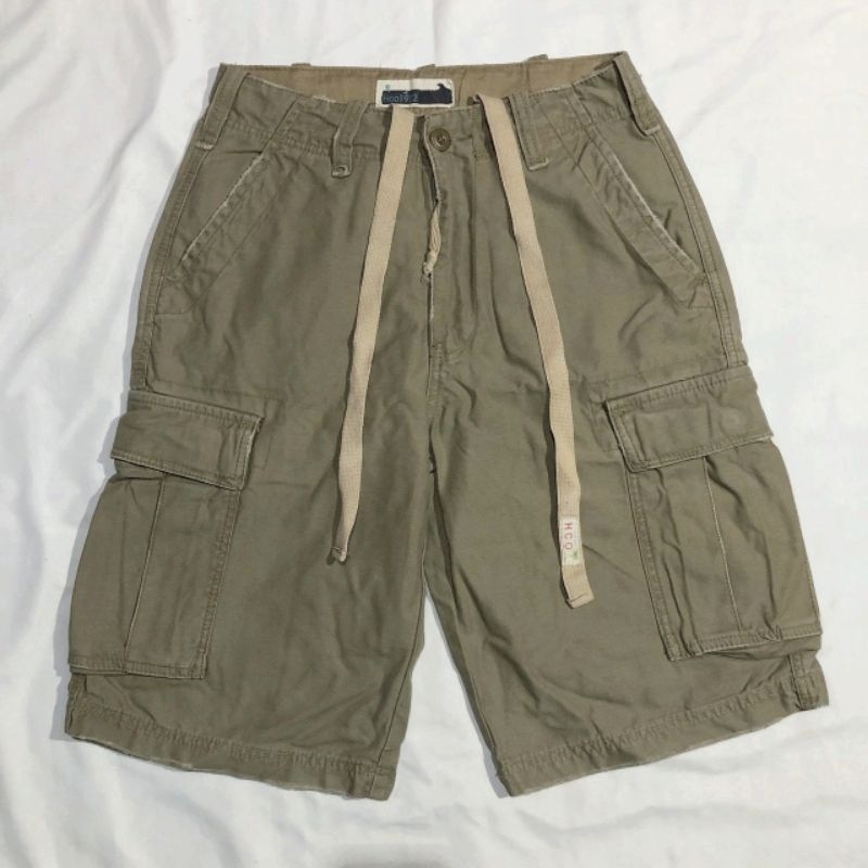 Celana Pendek Shortpants Cargo HCO 1922 Vtg Coklat Original Second Preloved #CC76