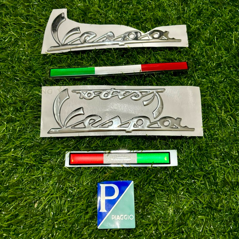 Emblem Vespa untuk uwinfly T3 v7 goodrich exotic sprinter  prime/aksesoris motor listrik zuzu, manda