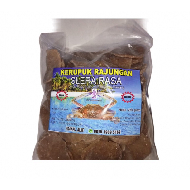 

KERUPUK RAJUNGAN ENAK/GURIH LEGENDARIS