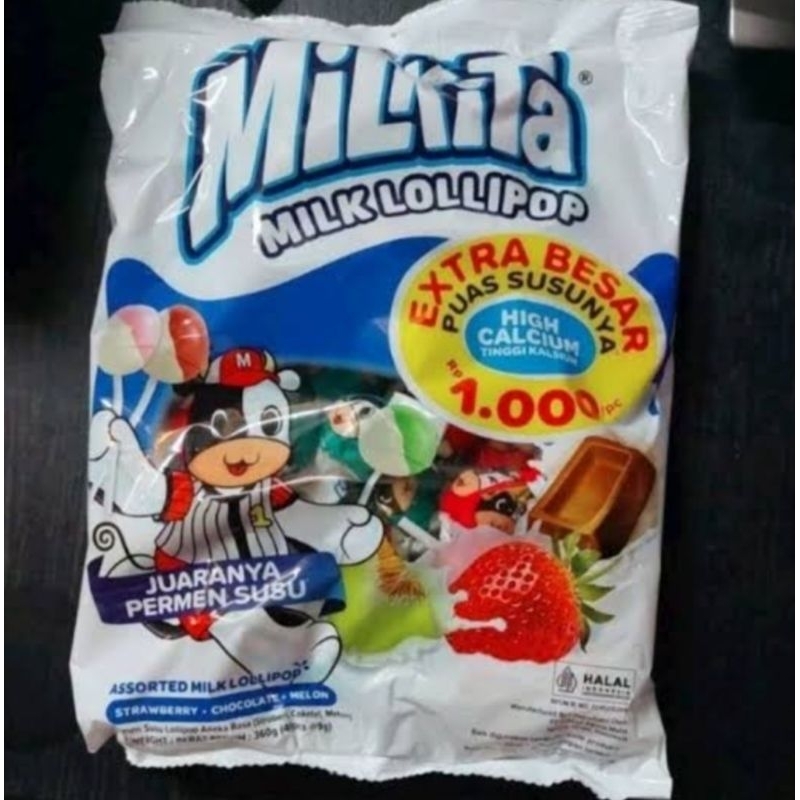 

Milkita Lolipop Refil isi 30+5pcs