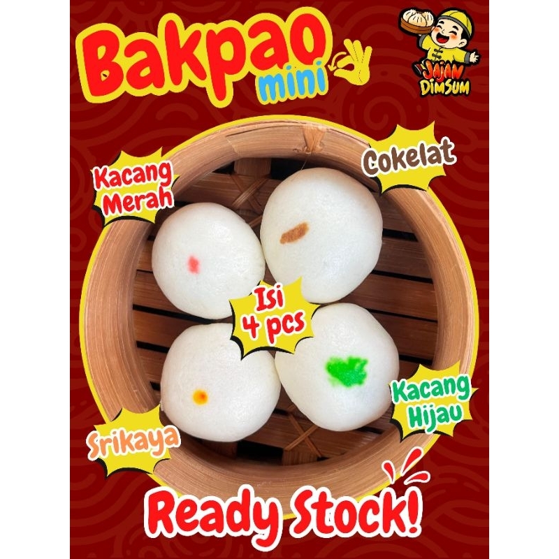 

Bakpao MINI isi 4 pcs! Bisa utk Reseller
