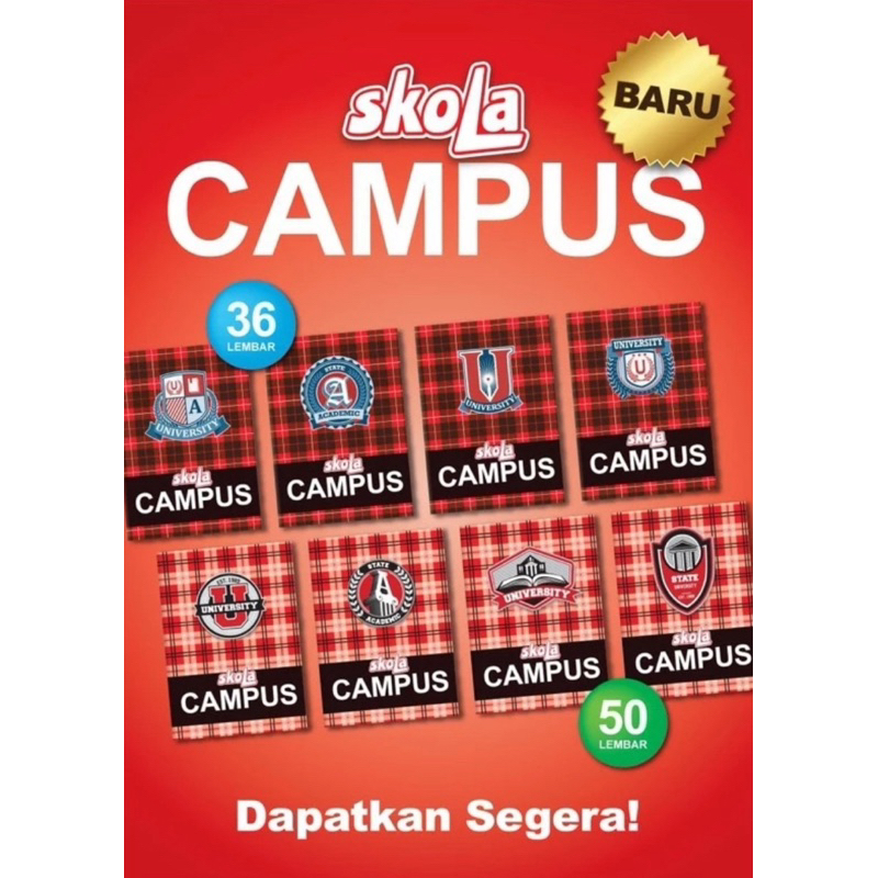 

Buku Tulis Boxy (per Pack 10pcs)