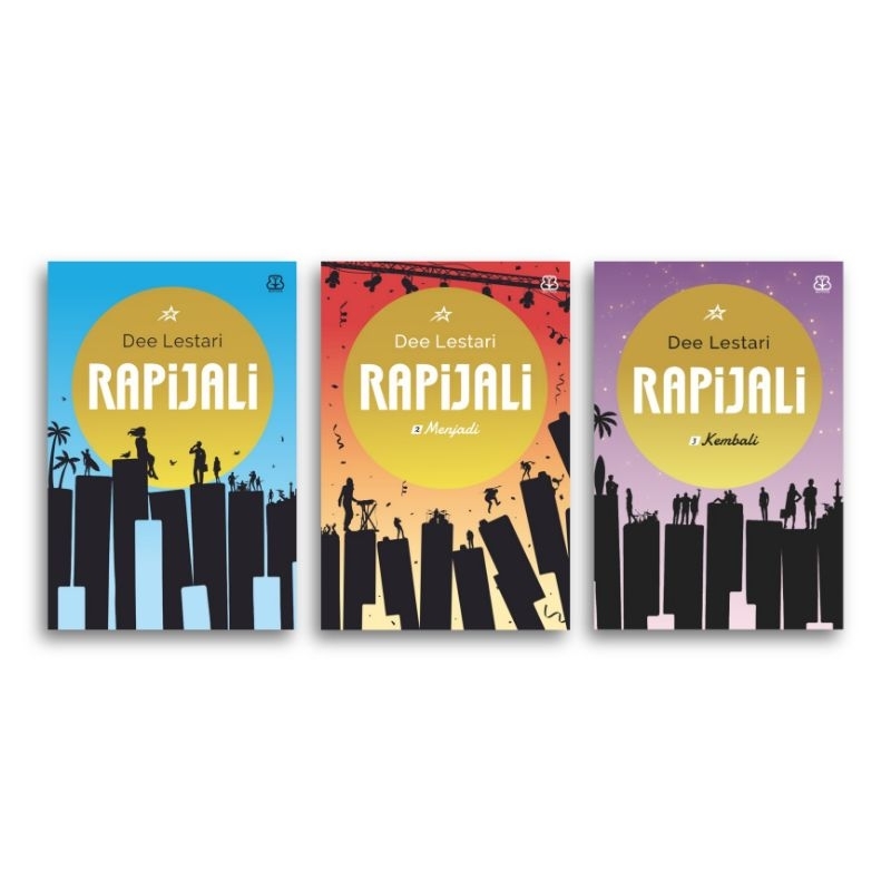 Buku Rapijali 1 Mencari Rapijali 2 Menjadi Rapijali 3 Kembali Dee Lestari
