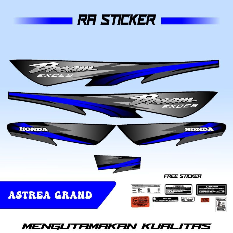 [COD] STRIPING ASTREA GRAND, STRIPING DREAM, ASTREA GRAND, STRIPING ASTREA TERBARU, STRIPING ASTREA 