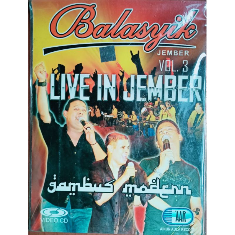 VCD original gambus balasyik live Jember