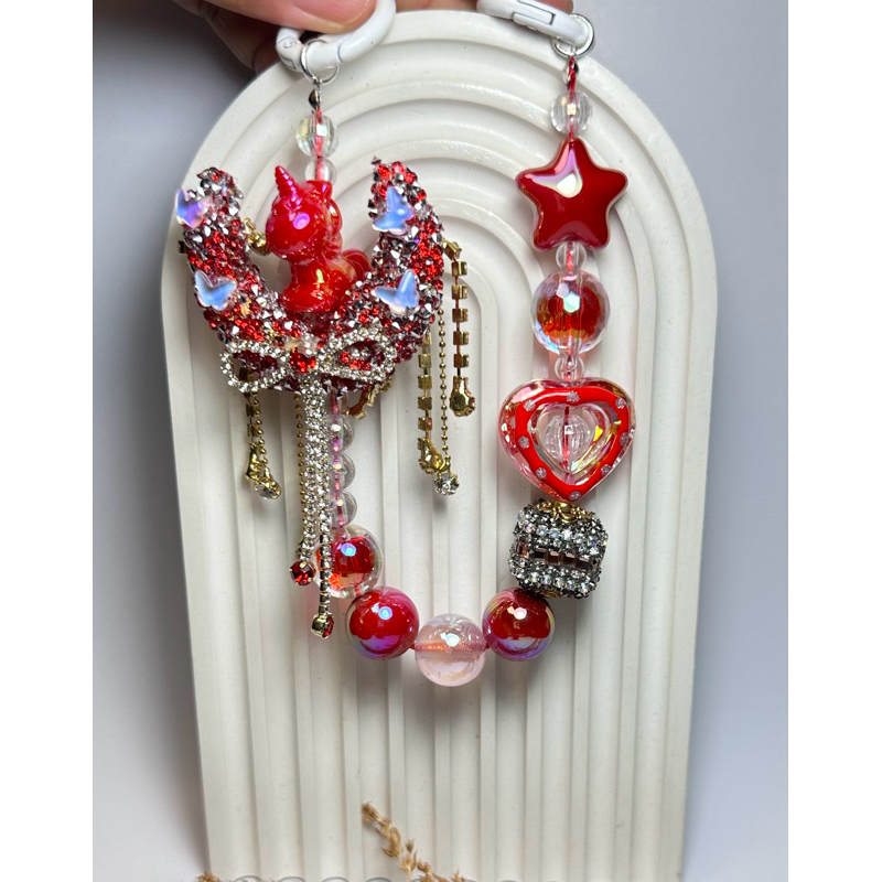 Gantungan Hp / Tas Beads Fancy terlihat mewah