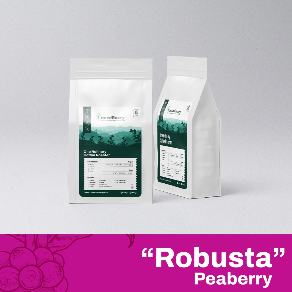 

Biji Kopi Robusta Temanggung Peaberry