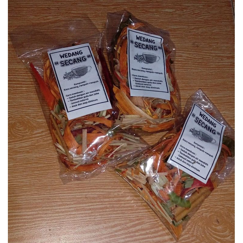 

wedang secang racik tradisional