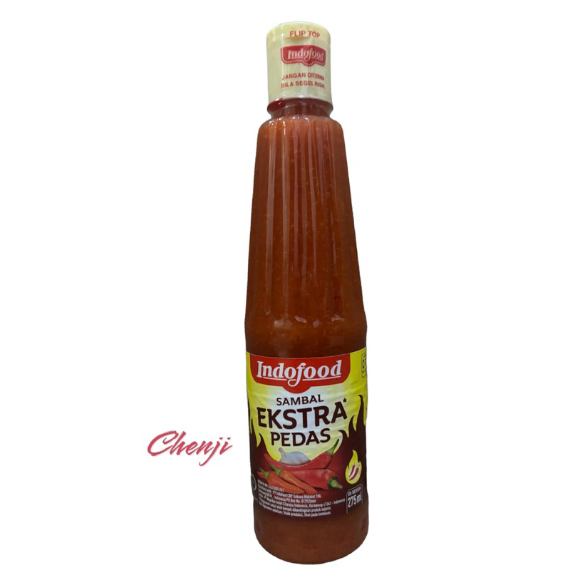 

SAMBAL INDOFOOD EXTRA PEDAS BOTOL 275ml