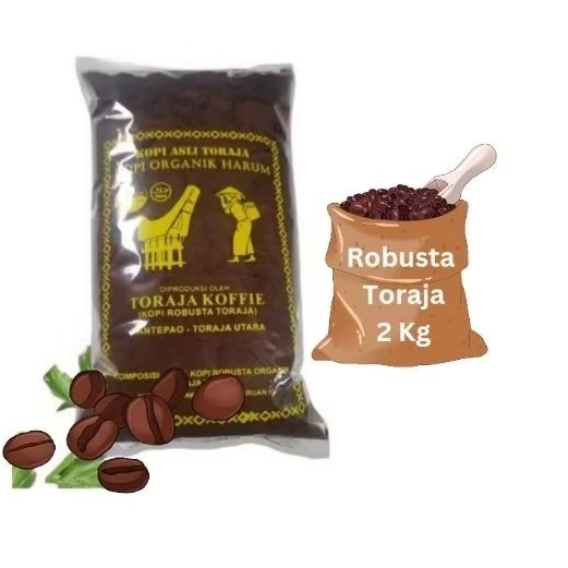 

Kopi Robusta Toraja Rantebua Kopi Bubuk Kopi Toraja 2 kg