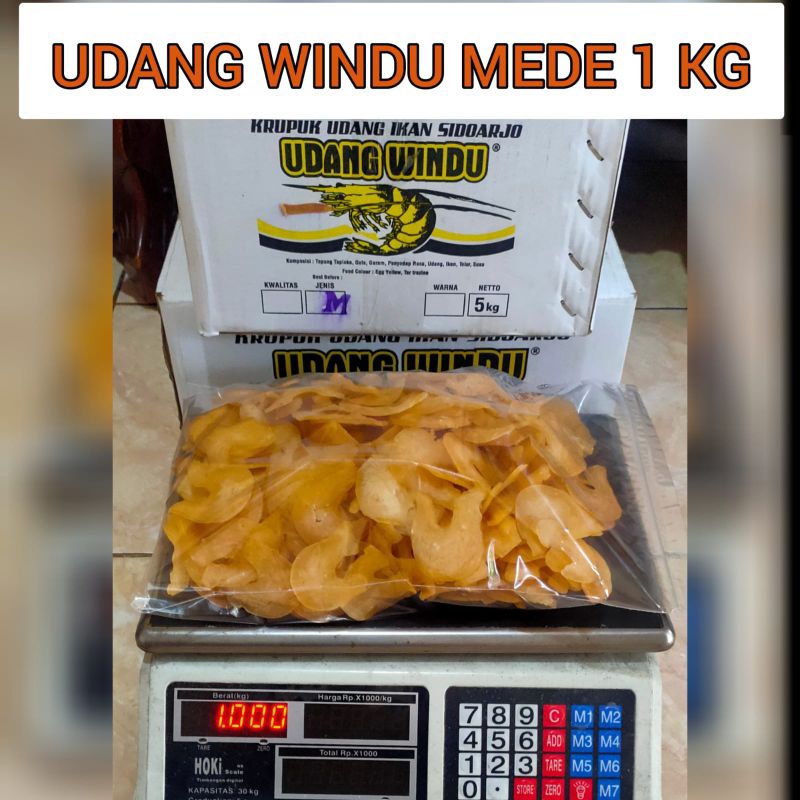 

Kerupuk Udang Windu Mede Kecil 1 Kg