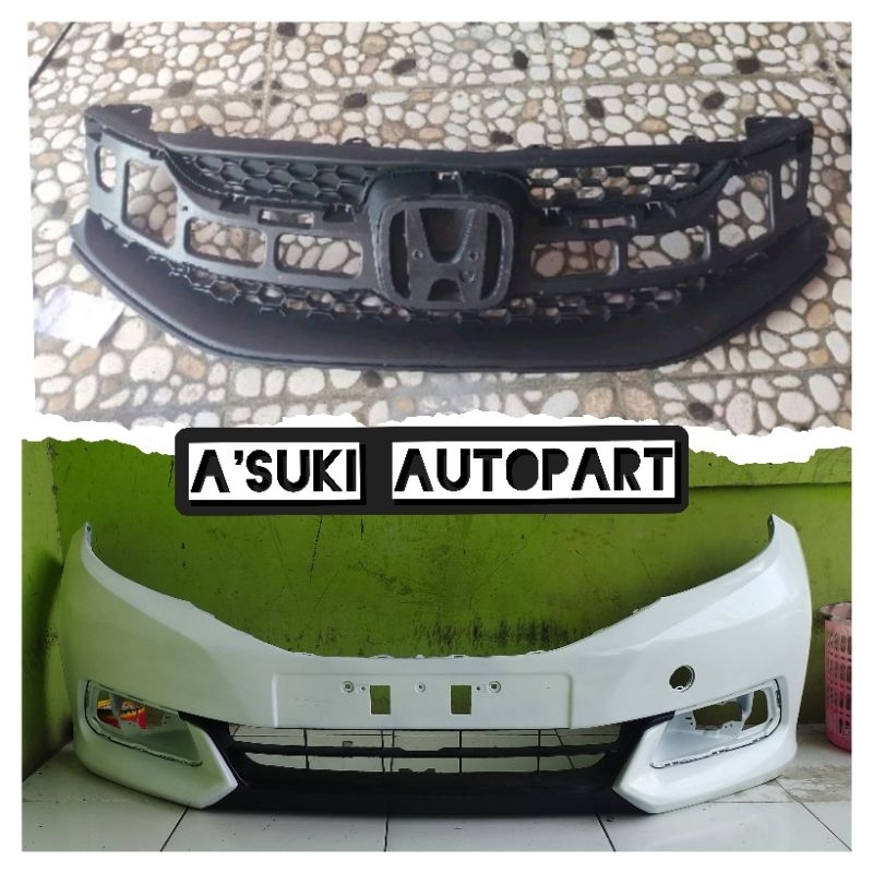 grill Bemper depan Mobilio/brio type E 2015