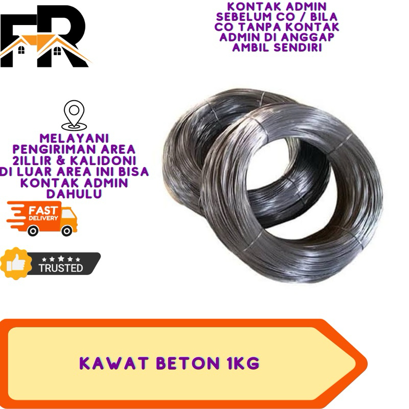 KAWAT BETON / BENDRAT 1KG