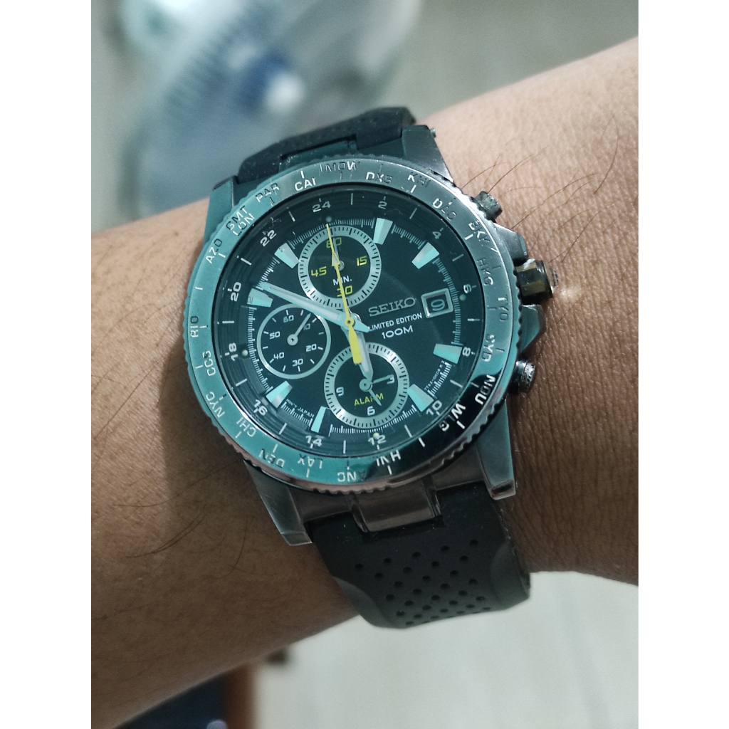 Seiko 7T62-0GV0 SNAA29P1 Limited Edition Chronograph Second