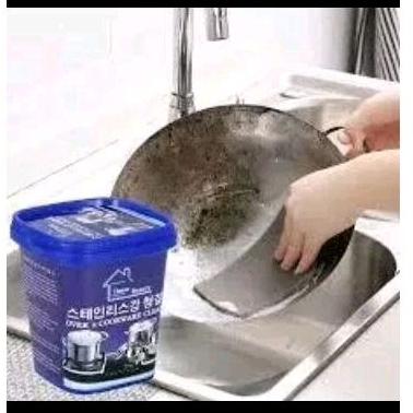 Cream pembersih kerak panci / kerak panci penghilang gosong