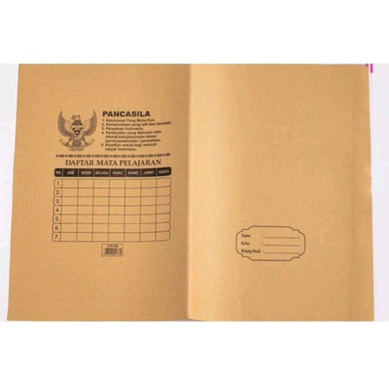 

SAMPUL COKLAT BOXY - SAMPUL BUKU CAMPUS ISI 20 LEMBAR