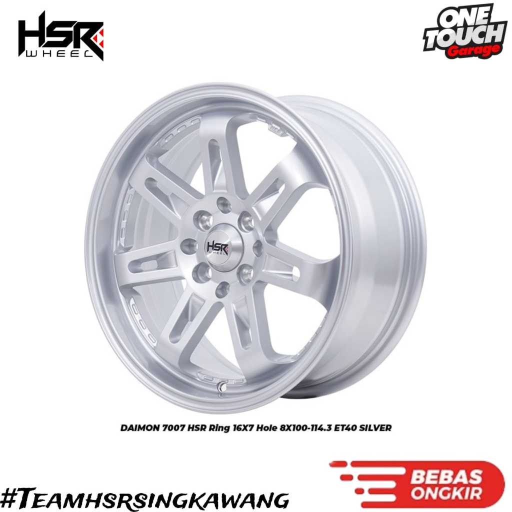 Velg mobil avanza, brio, freed, mobilio, swift hsr daimon ring 16