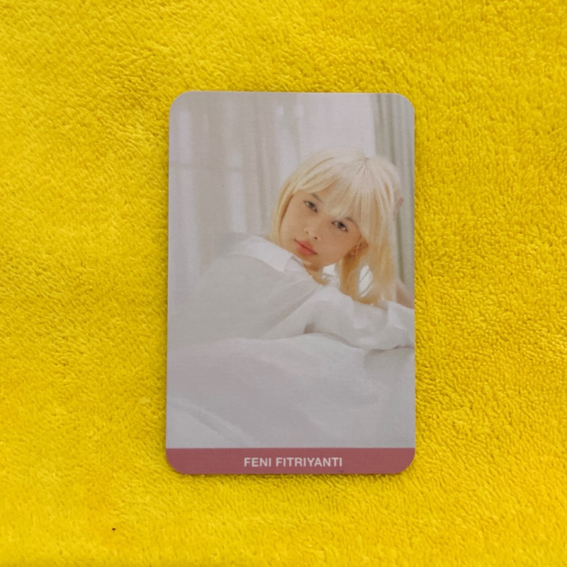 photocard jkt48 feni fitriyanti the morning call official