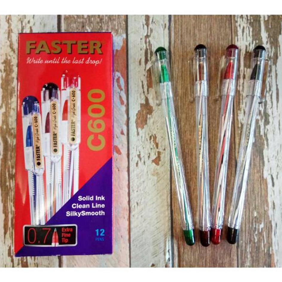

D Pulpen Faster C6 12 pcs