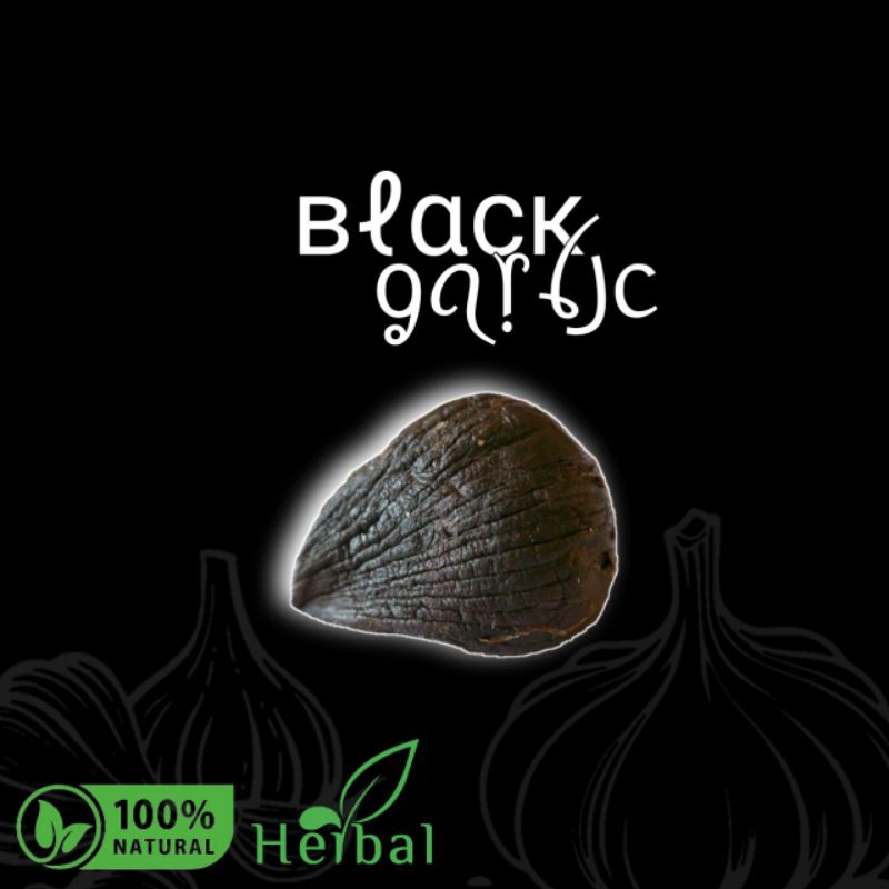 

Black Garlic Kupas 100gr