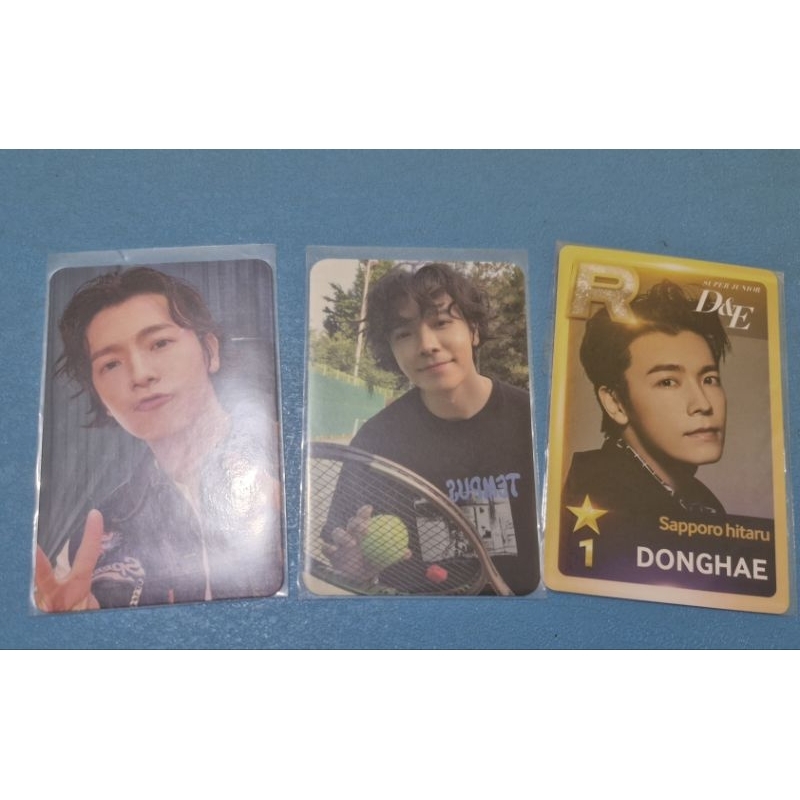 Official Super Junior Donghae Photocard