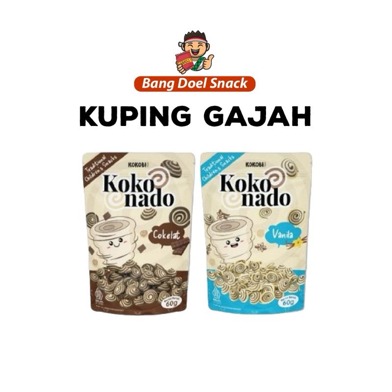 

Kokobi - Koko Nado Kuping Gajah 60g